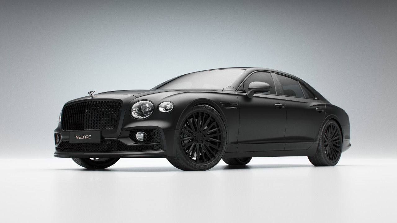 Bentley Flying Spur 2020 Velare VLR09 Onyx Black Wipdesigns Automotive Product 3D Visualisation 1
