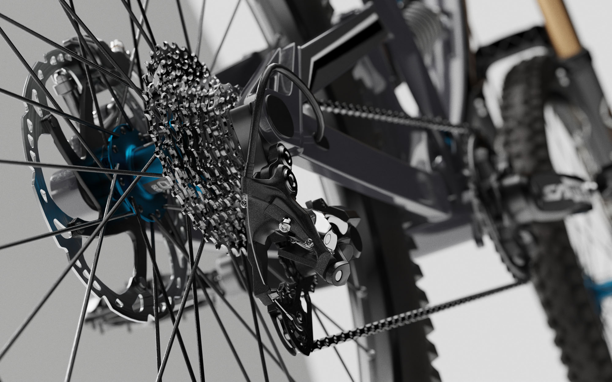 Transition TR500 Bike CGI Product Photography 5