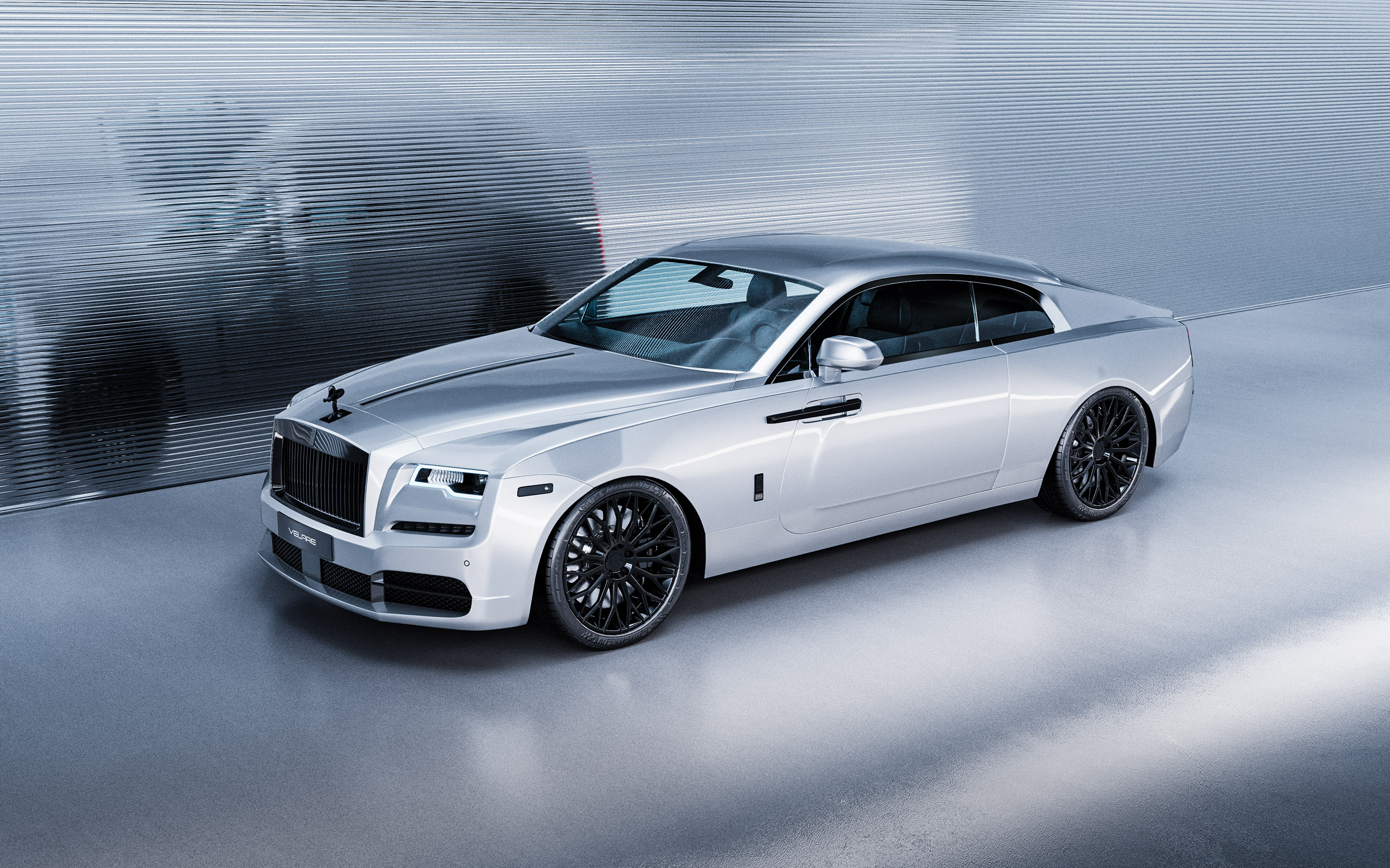 Rolls Royce Wraith Silver Wipdesigns Automotive CGI Product Render 21