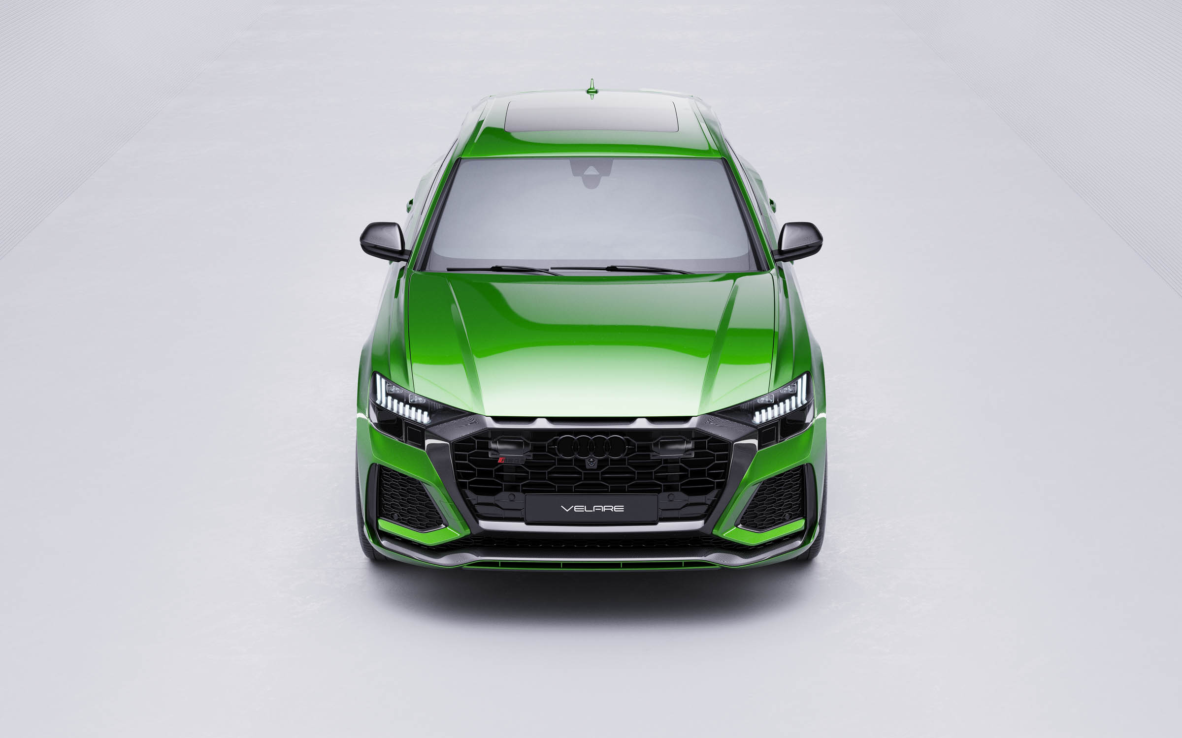 Audi Q8 RS 2020 Green Matt Graphite Velare VLR02 Wipdesigns 3D CGI Visualisation 10