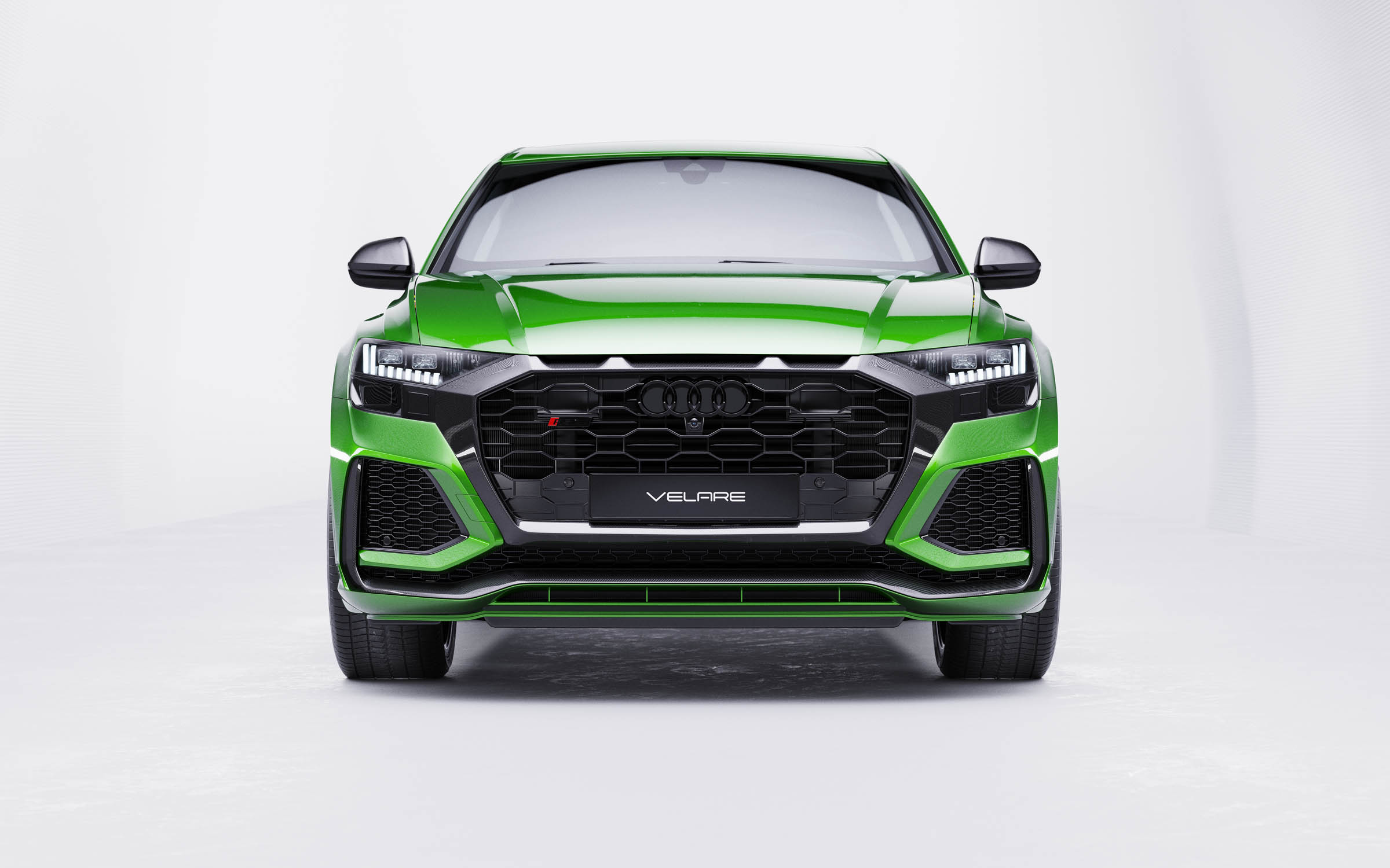 Audi Q8 RS 2020 Green Matt Graphite Velare VLR02 Wipdesigns 3D CGI Visualisation 12
