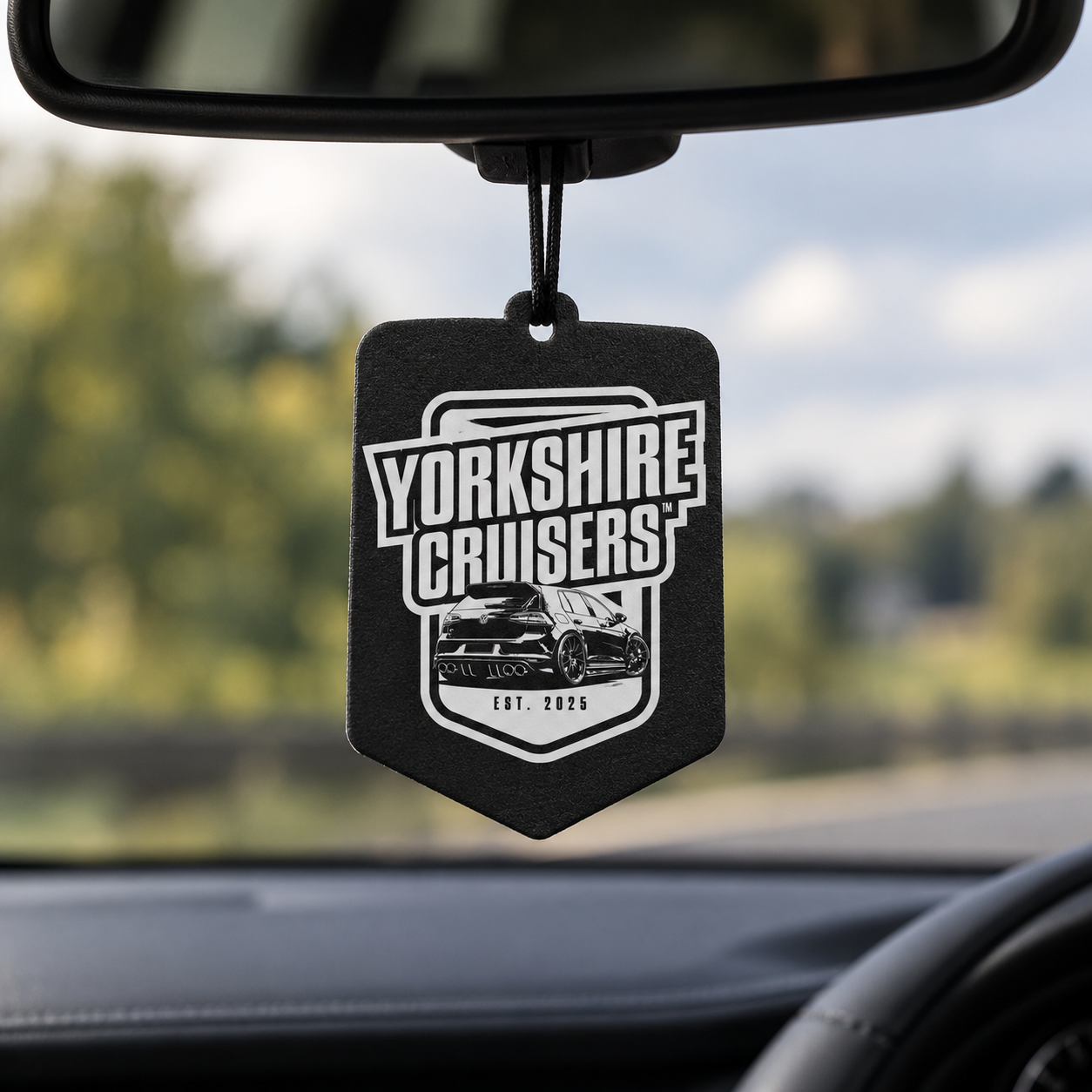 Yorkshire Cruisers Brand Design Yorkshire Cruisers Air Freshener Wipdesigns Yorkshire Cruisers Air Freshener